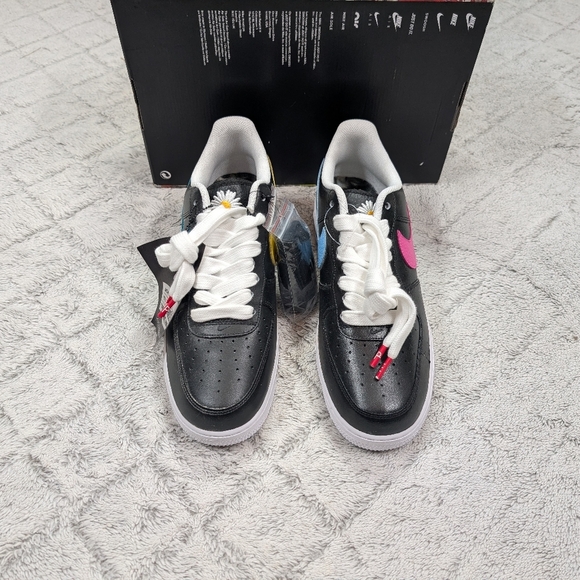 Nike Air Force 1 07 Peaceminusone Paranoise 3.0 Black Mens 12.5 AQ3692-004 NEW main image 7